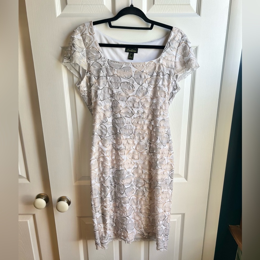 Ruffled Midi dress - Cartise - size 8US